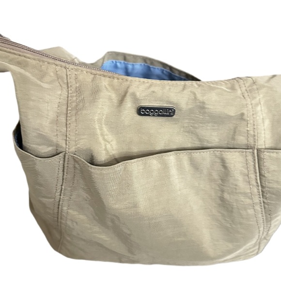 Baggalini Large Taupe Shoulder Bag - Picture 2 of 3